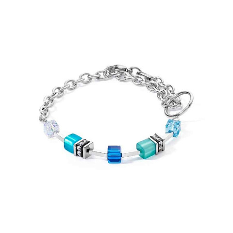 Браслет Turquoise Coeur de Lion *4715/30-0600