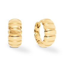 Серьги Hoop 14мм Gold