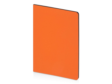 Бизнес-тетрадь А5 Pragmatic Contrast, 40 листов в клетку, оранжевый с темно-серым срезом