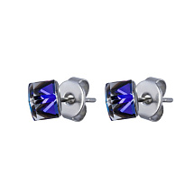 Пусеты Crystal Blue Fiore Luna SWE0127/1 B S