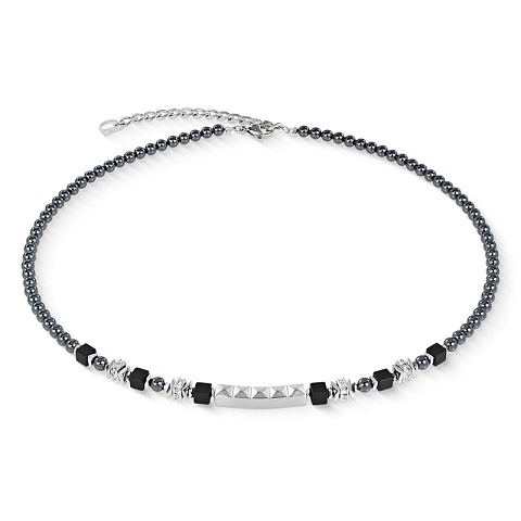 Колье Grey-Silver