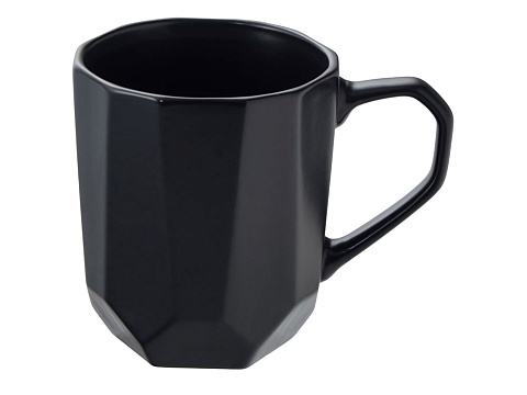 Кружка с гранями Amery, 310мл, черный матовый - рис 2.