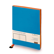 Ежедневник А5 недатированный Mercury, синий (Р)