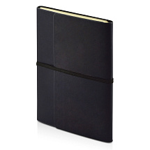 Ежедневник недатированный А5 Valencia, черный