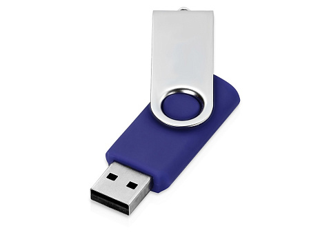 Флеш-карта USB 2.0 8 ГБ Квебек, синий - рис 2.
