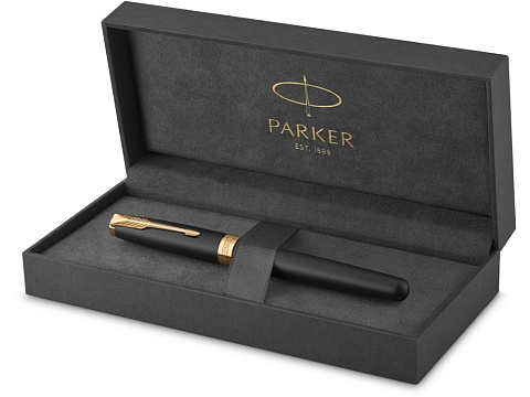 Ручка перьевая Parker (Паркер) Sonnet Matt Black GT - рис 6.