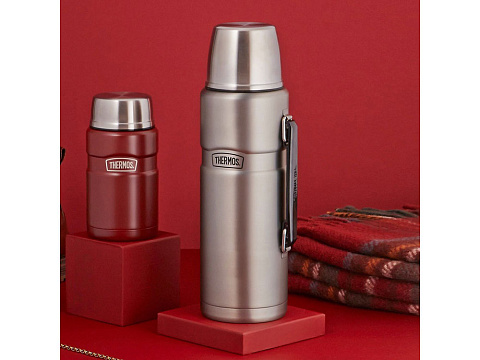 Термос из нерж. стали тм THERMOS SK2020 MS King 2.0L, серебристый - рис 8.