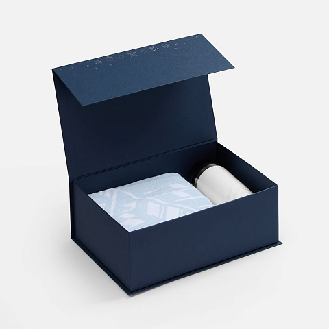 Коробка Snowlace, синяя - рис 4.