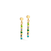Серьги Multicolour Gold Coeur de Lion 4359/21-1516