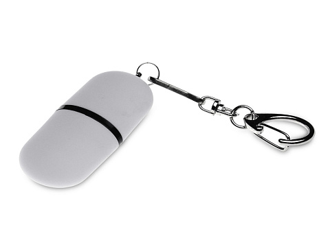 Флешка Goutte Soft-touch на 64 Гб, белый