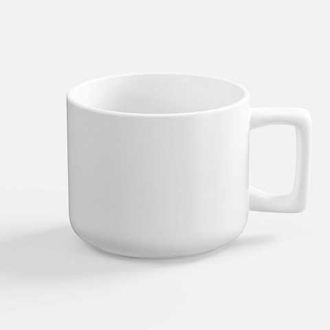 Чашка Jumbo в коробке матовая, белая - рис 3.