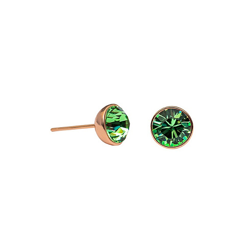 Пусеты Peridot Fiore Luna SWE298 PE RG