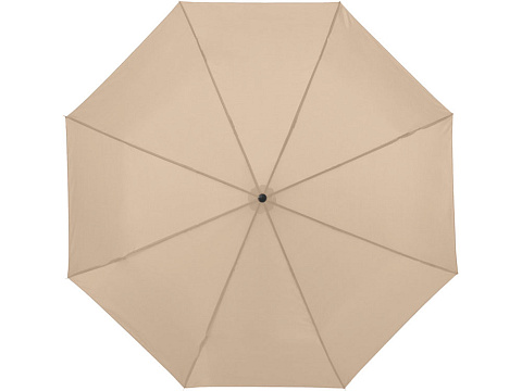 Зонт Ида трехсекционный 21,5, бежевый - рис 2.