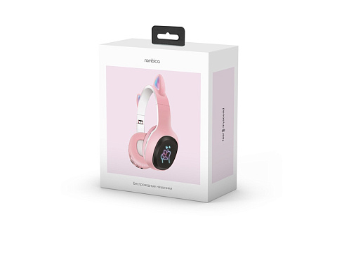 Беспроводные наушники Rombica MySound BH-19 Rose - рис 6.