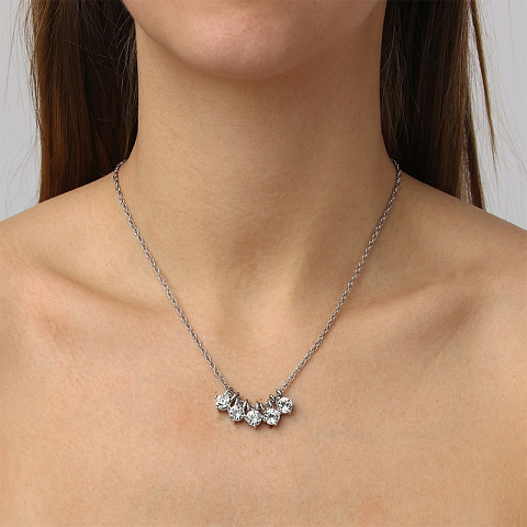 Колье PHILA SS CRYSTAL Dyrberg Kern 480113 - рис 3.