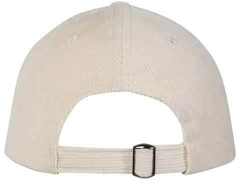 Hutton 6-панельная бейсболка из переработанного хлопка - Sandstone - рис 3.
