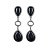 Серьги Agata Preto Possebon A0585.4 S - миниатюра