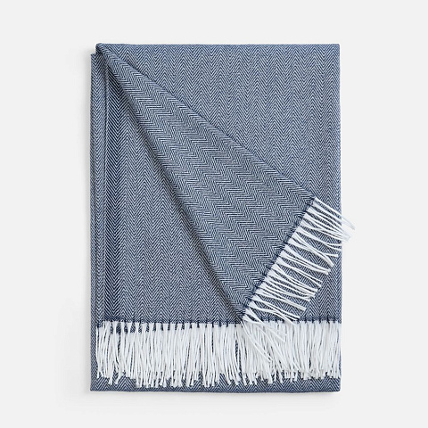 Плед «Гирвас», синий - рис 2.