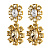 Серьги LINA SG GOLDEN Dyrberg Kern *440063 - миниатюра - рис 3.