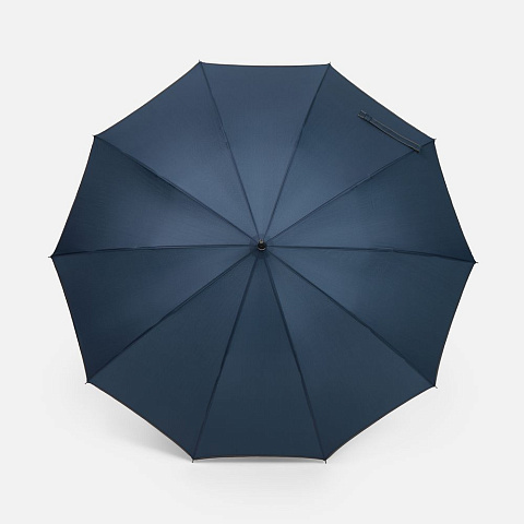 Зонт-трость Abrego, темно-синий - рис 3.