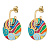 Серьги Fiore Luna AE13784-3 G - миниатюра - рис 2.