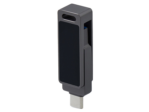 Флешка 32 ГБ USB Type-C и USB 3.0 с подсветкой лого Спинлайт - рис 5.