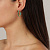 Серьги HOLLY SG GREEN Dyrberg Kern 390107 - миниатюра - рис 4.