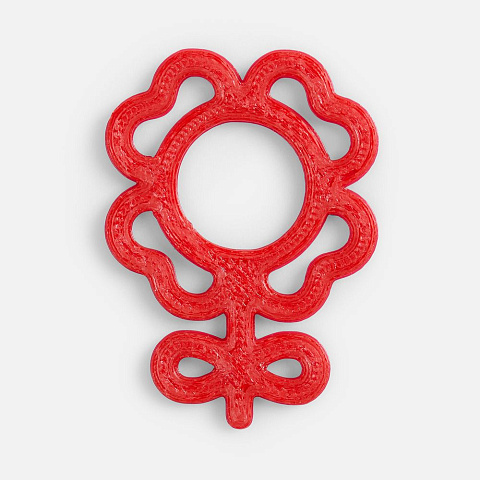 Подвеска Flora, 3D-печать на заказ, подсолнух - рис 2.