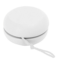 Деревянное йо-йо ROSKO с белым шнуром длиной 75 см, белый