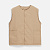 Жилет унисекс Veter, бежевый - миниатюра