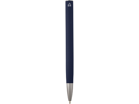 Ziguur шариковая ручка из переработанного алюминия - Темно - синий (синие чернила) - рис 2.