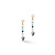 Серьги Turquoise Coeur de Lion *2035/21-0600 - миниатюра