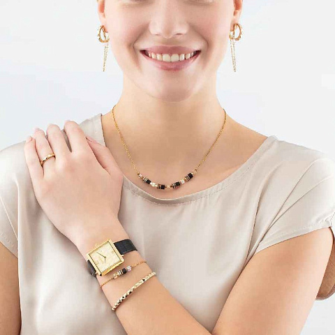 Серьги Gold Coeur de Lion 0135/21-1600 - рис 2.