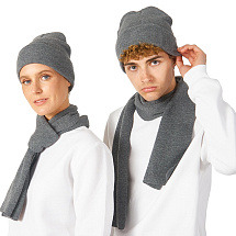 Шарф Dunant, темно-серый меланж