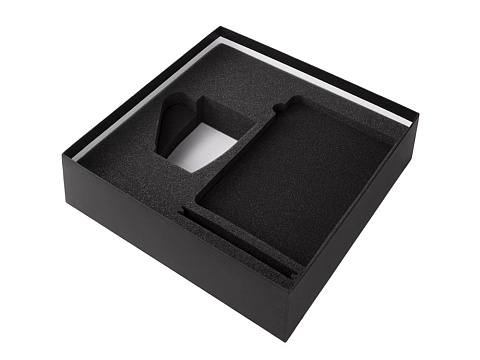 Подарочный набор с блокнотом С2, металлической ручкой и кружкой, фиолетовый - рис 3.