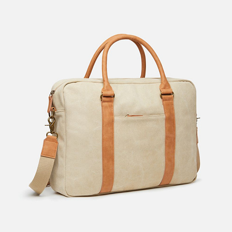 Сумка для ноутбука Bosler, бежевая