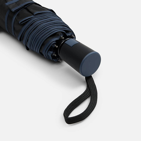 Зонт складной Edgeline, темно-синий - рис 7.