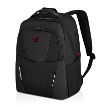 Рюкзак WENGER ALTAIR 15.6, черный, переработанный ПЭТ/Полиэстер, 32х21х44 см, 22 л.