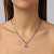 Колье  TESSA SS LIGHT BLUE - миниатюра - рис 2.