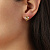 Серьги BILLIS SG GOLDEN Dyrberg Kern 460043 - миниатюра - рис 2.