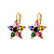 Серьги LIBRA SG RAINBOW Dyrberg Kern 450015 - миниатюра