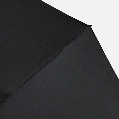 Зонт складной Skymate с УФ-защитой и ручкой-карабином, черный - рис 10.