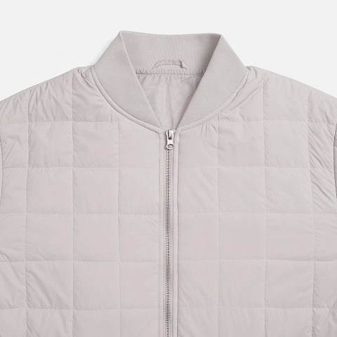 Куртка унисекс Warmbridge, светло-серая - рис 4.