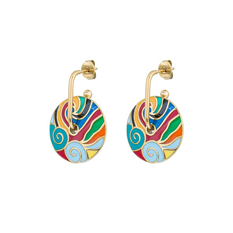 Серьги Fiore Luna AE13784-3 G