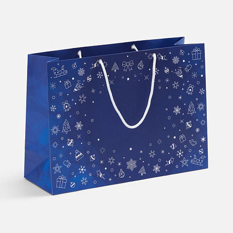 Пакет Snowlace, синий - рис 2.