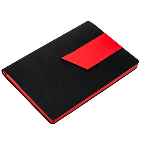 Ежедневник Bookmark, недатированный, черный с красным - рис 4.