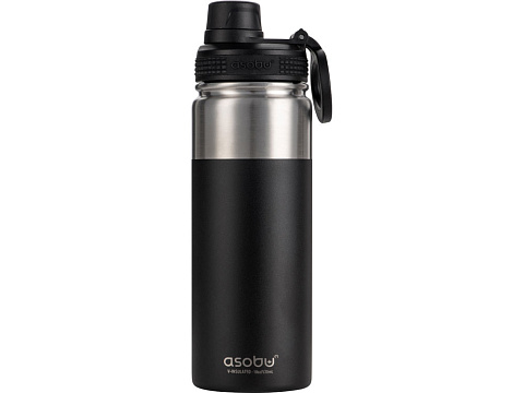 Вакуумная термобутылка ALPINE FLASK, 530 мл, черный - рис 6.
