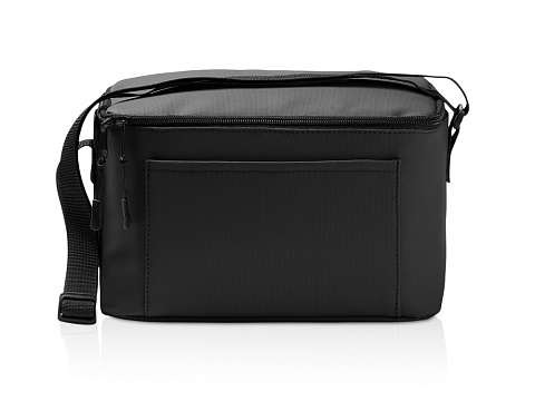 Сумка-холодильник из искусственной кожи с регулируемыми ручками Дэнвер (DENVER), черный