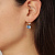Серьги LOUISE SG LIGHT SAPPHIRE Dyrberg Kern 440162 - миниатюра - рис 2.
