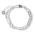 Браслет Double Сarabiner Fiore Luna CL6096 S - миниатюра